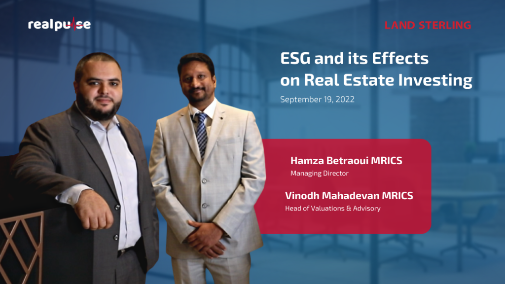 ESG and Its Effects in Real Estate Investing