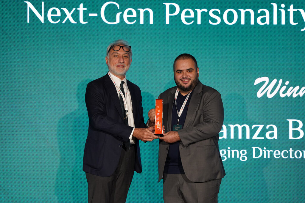 Hamza Betraoui wins Next-Gen Personality of the Year Award