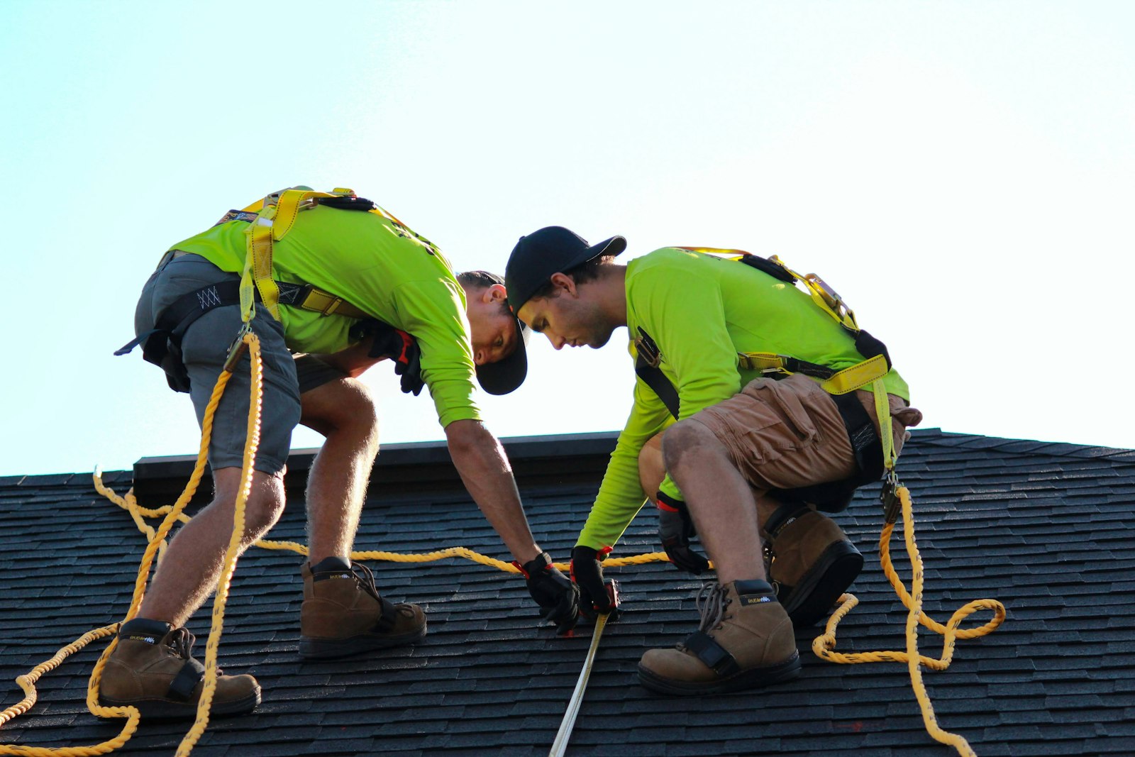 Building Decarbonisation | Land Sterling Solar panels installed on a building roof